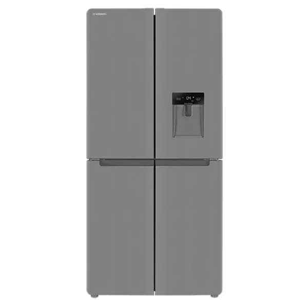 یخچال فریزر چهار درب ایکس ویژن مدل TF541 ASDرنگ استیل