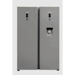 یخچال فریزر دوقلو 40 فوت ایکس ویژن مدل 630 رنگ سیلور