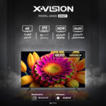 تلویزیون 65 اینچ ایکس ویژن مدل 65x25