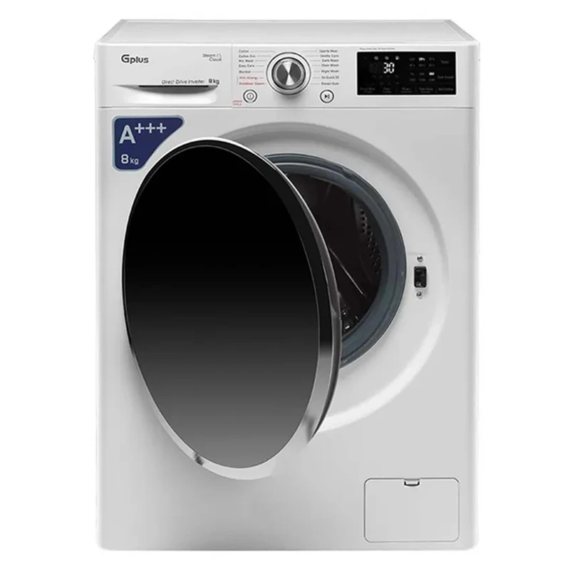 ماشین لباسشویی جی پلاس مدل GWM-R88W.KTL