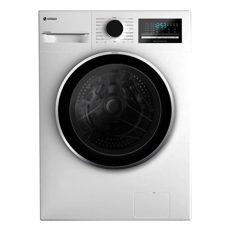 ماشین لباسشویی 8 کیلوگرم اتوماتیک اسنوا مدل SWM-B80S
