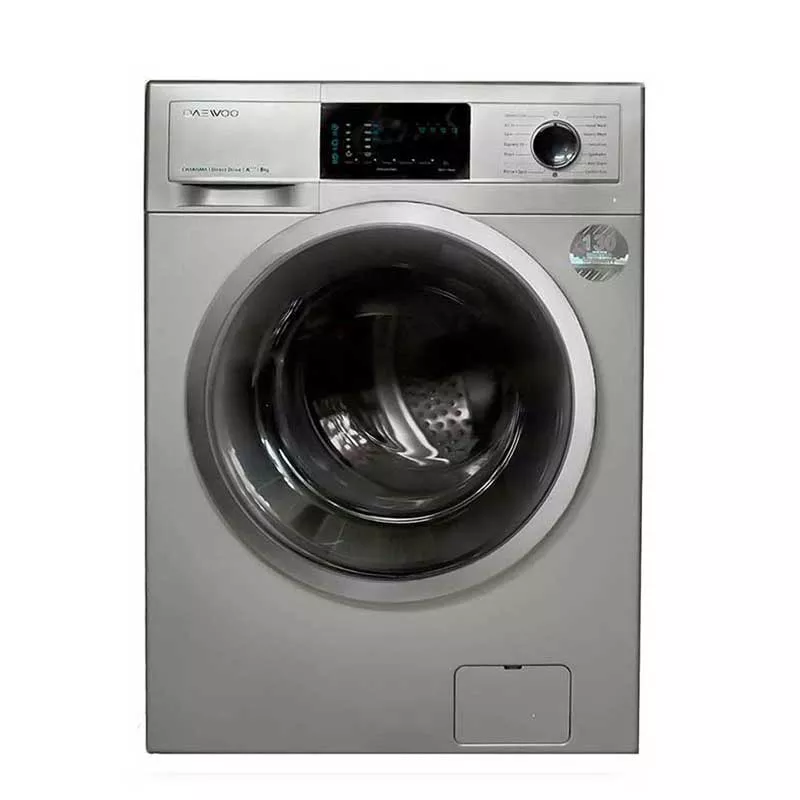لباسشویی 8 کیلویی دوو مدل LM840 سیلور