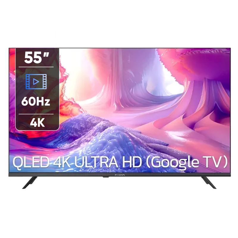 تلویزیون 55 اینچ کیو ال ای دی هوشمند ایکس ویژن مدل 55XYU880B