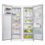 یخچال فریزر دوقلو 40 فوت سام مدل RR65-RZ65/W