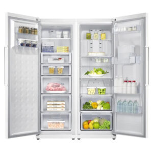 یخچال فریزر دوقلو 40 فوت سام مدل RR65-RZ65/W