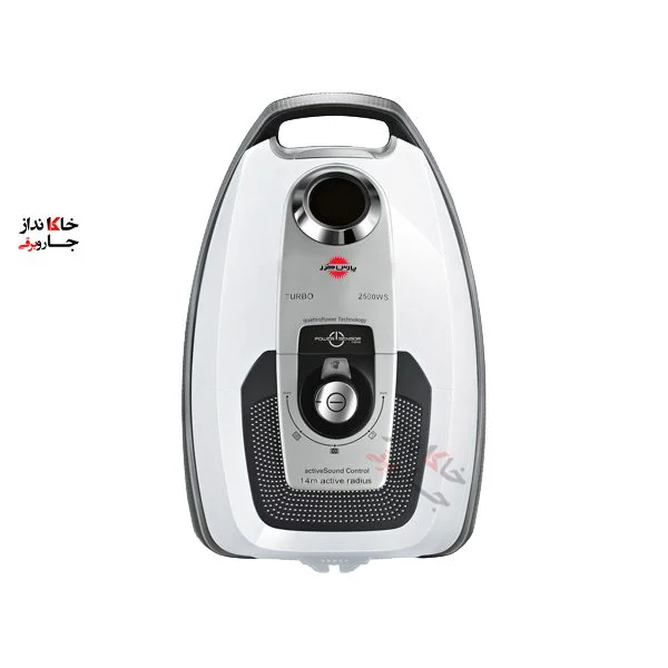 جاروبرقی پارس خزر مدل Turbo 2500WS-رنگ سفید