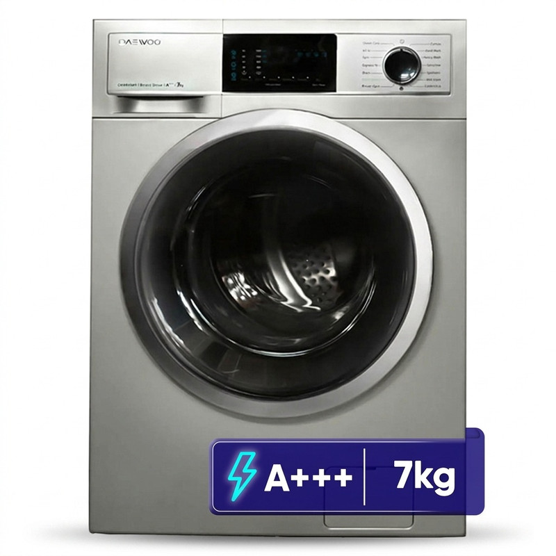 ماشین لباسشویی 7 کیلویی دوو LM720 رنگ سفید