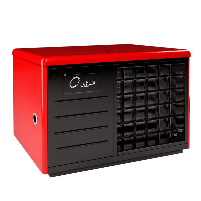 فن هیتر گازی انرژی GH0618 رنگ قرمز