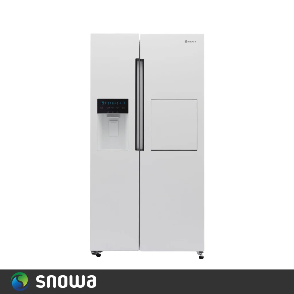 ساید بای ساید اسنوا مدل S1Di-S100 رنگ سفید