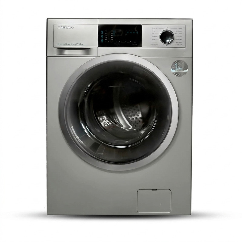 ماشین لباسشویی 9 کیلویی دوو LM9120 رنگ سیلور