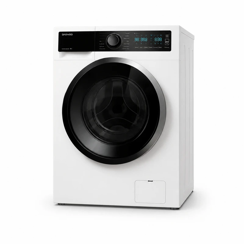 لباسشویی 9 کیلویی دوو مدل LM-9140 رنگ سفید