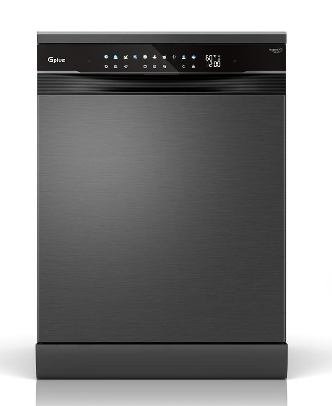 ماشین ظرفشویی جی پلاس GDW-R1599 رنگ سیلور