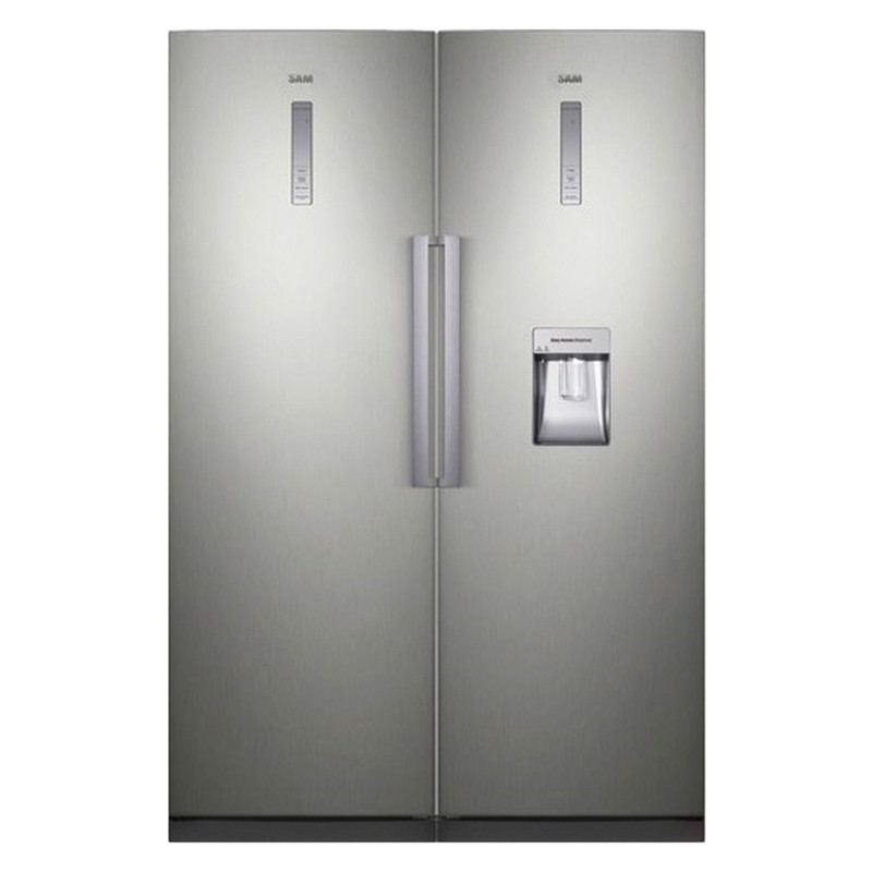 یخچال و فریزر دوقلو سام مدل RR60-RZ60 رنگ سیلور