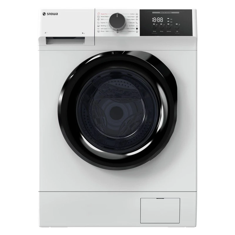 ماشین لباسشویی 8 کیلویی اسنوا SWM-C81 رنگ سفید