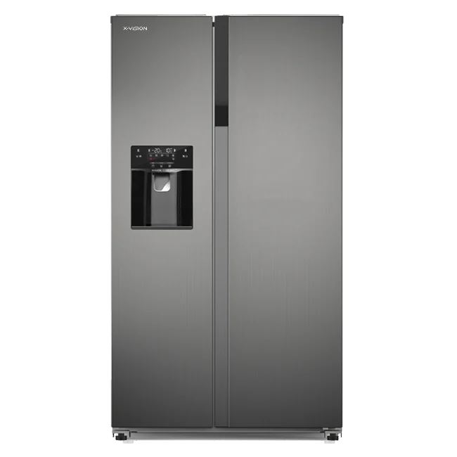 ساید بای ساید ایکس ویژن HS600 رنگ سیلور تیره