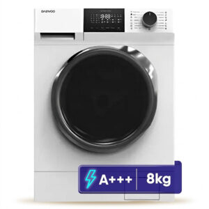 ماشین لباسشویی 8 کیلویی دوو LM811 رنگ سفید
