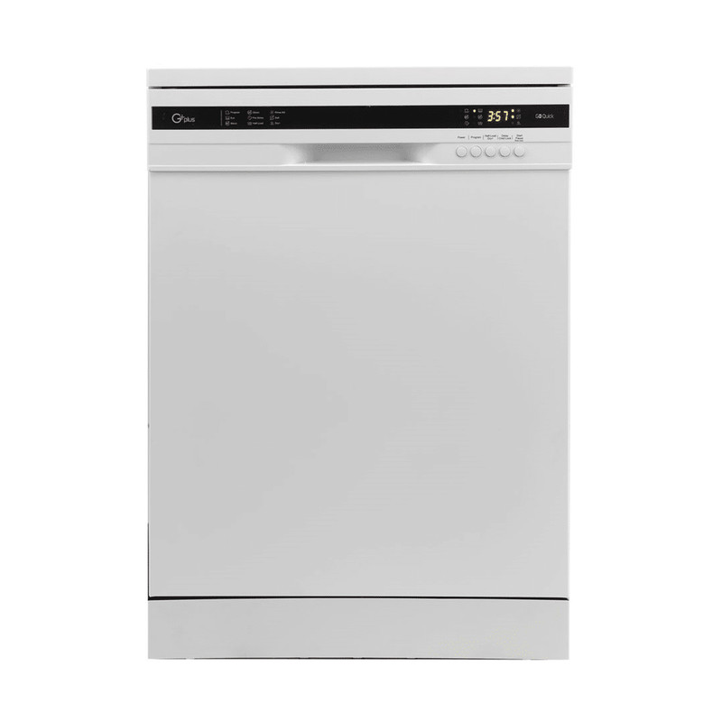 ماشین ظرفشویی 13 نفره جی پلاس مدل GDW-N1362 رنگ سفید