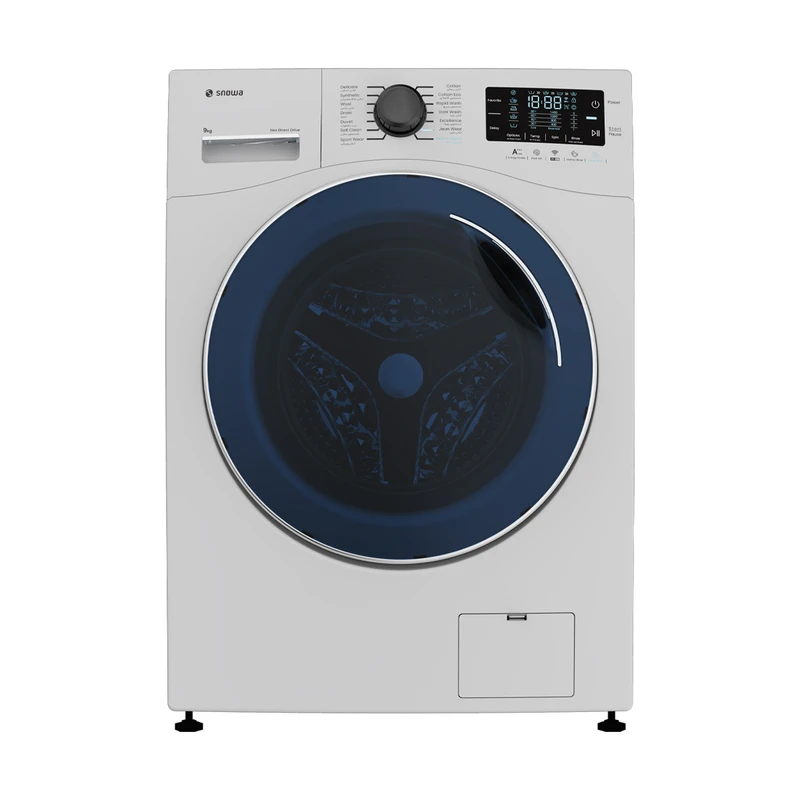 ماشین لباسشویی 9 کیلویی اسنوا SNW-9050 رنگ سفید