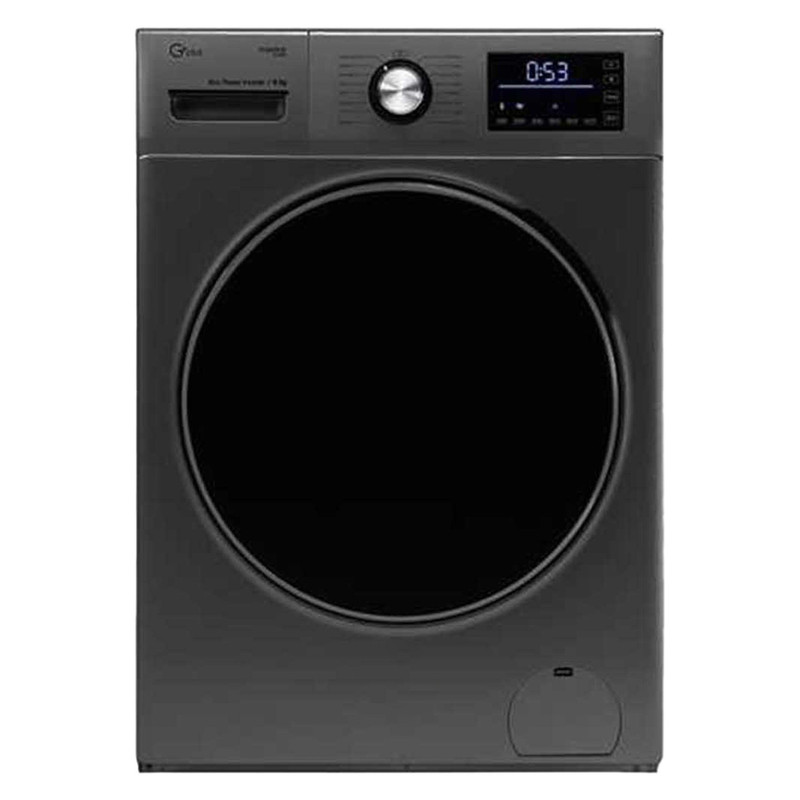 ماشین لباسشویی 9 کیلویی جی پلاس GWM-P934 رنگ دودی