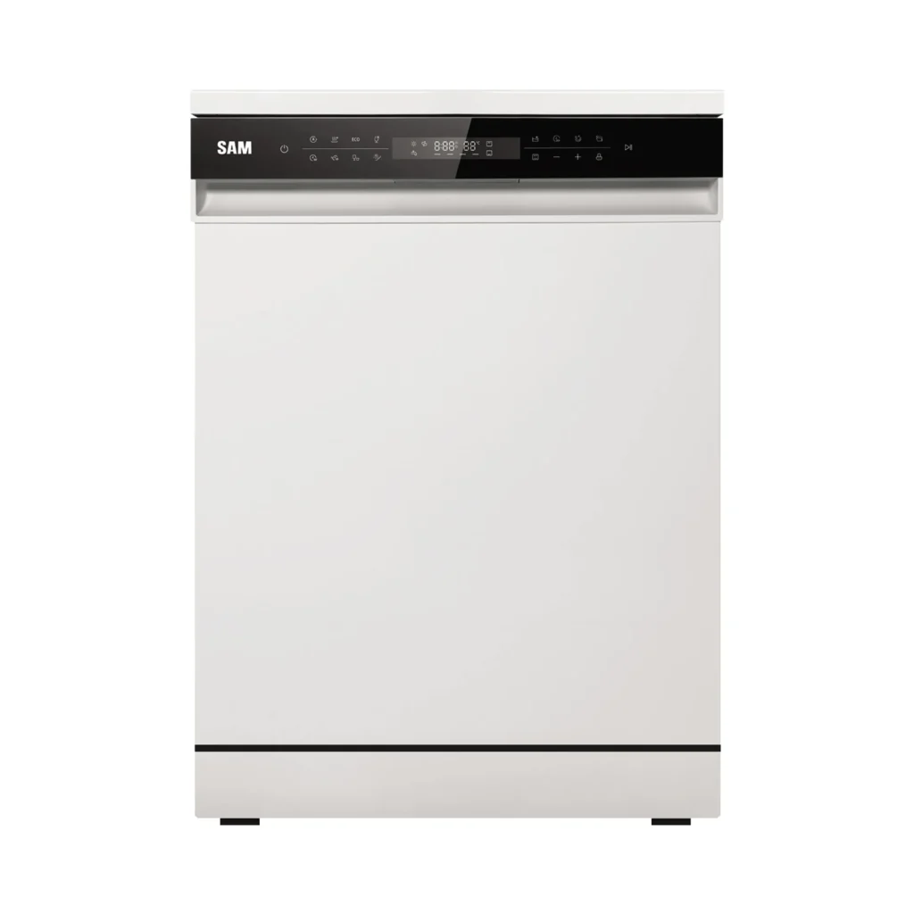 ماشین ظرفشویی سام مدل DW-190 رنگ سفید