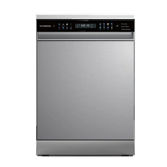 ماشین ظرفشویی ایکس ویژن M160 رنگ سیلور
