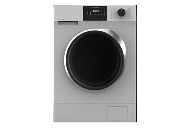 ماشین لباسشویی 8کیلویی دوو LM811 رنگ سیلور