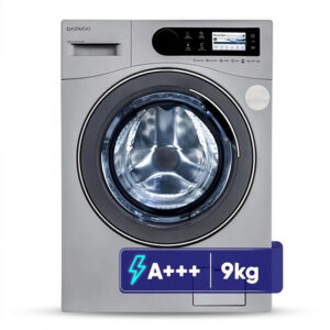 ماشین لباسشویی 9 کیلویی دوو LM9170 رنگ سیلور