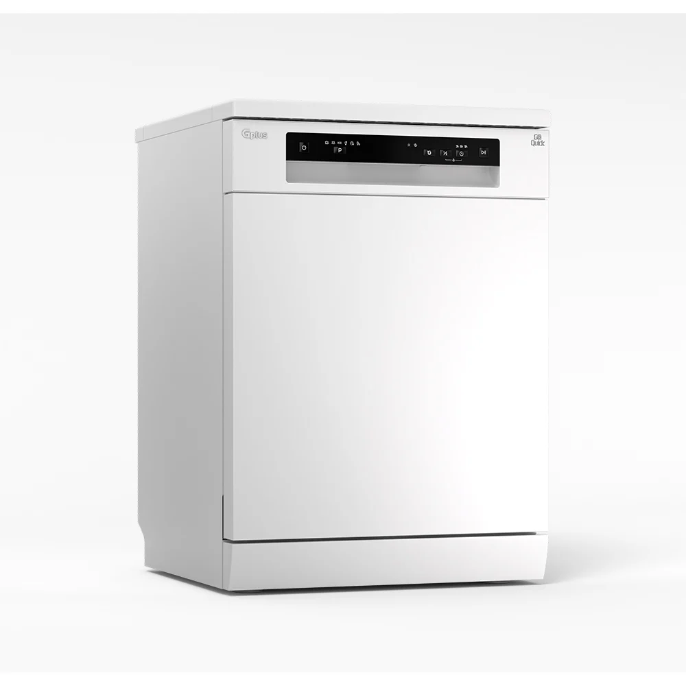 ماشین ظرفشویی جی پلاس GDW-R5673 رنگ سفید