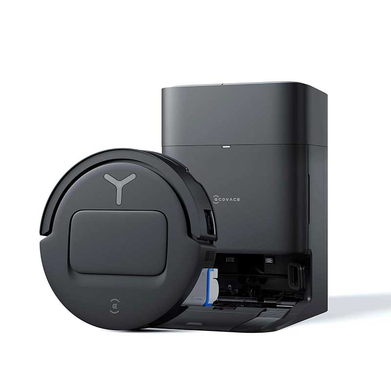 جاروبرقی رباتیک اکووکس مدل ECOVACS DEEBOT T80 OMNI رنگ مشکی