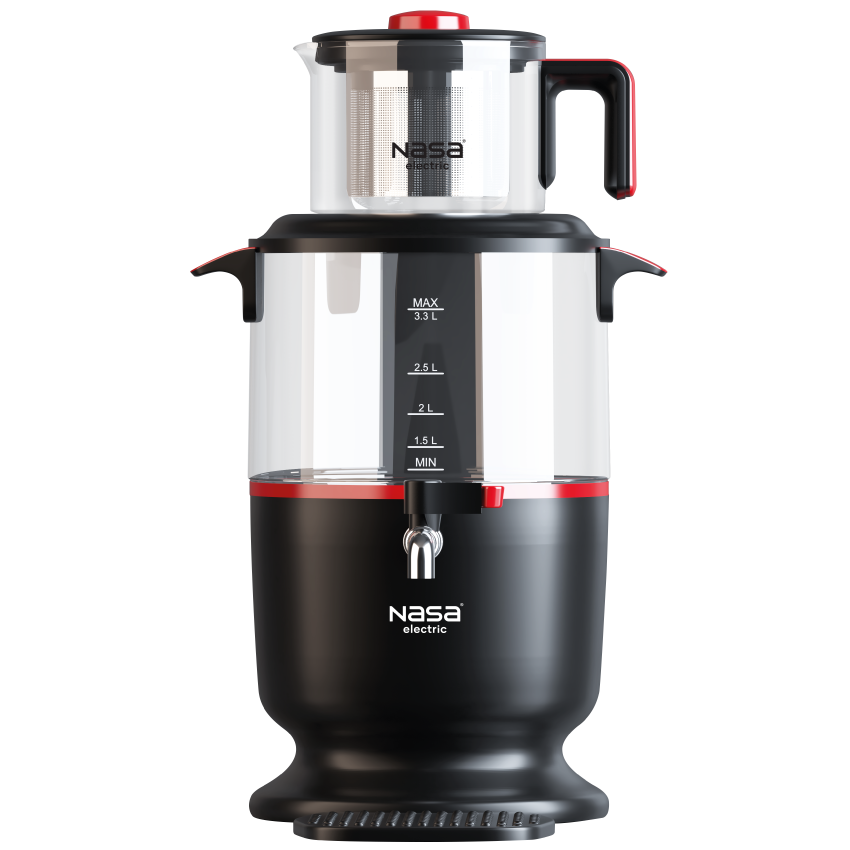 سماور برقی ناسا الکتریک مدل NS-525 رنگ سفید