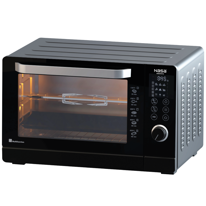 آون توستر ناسا الکتریک مدل NS-2041 رنگ مشکی