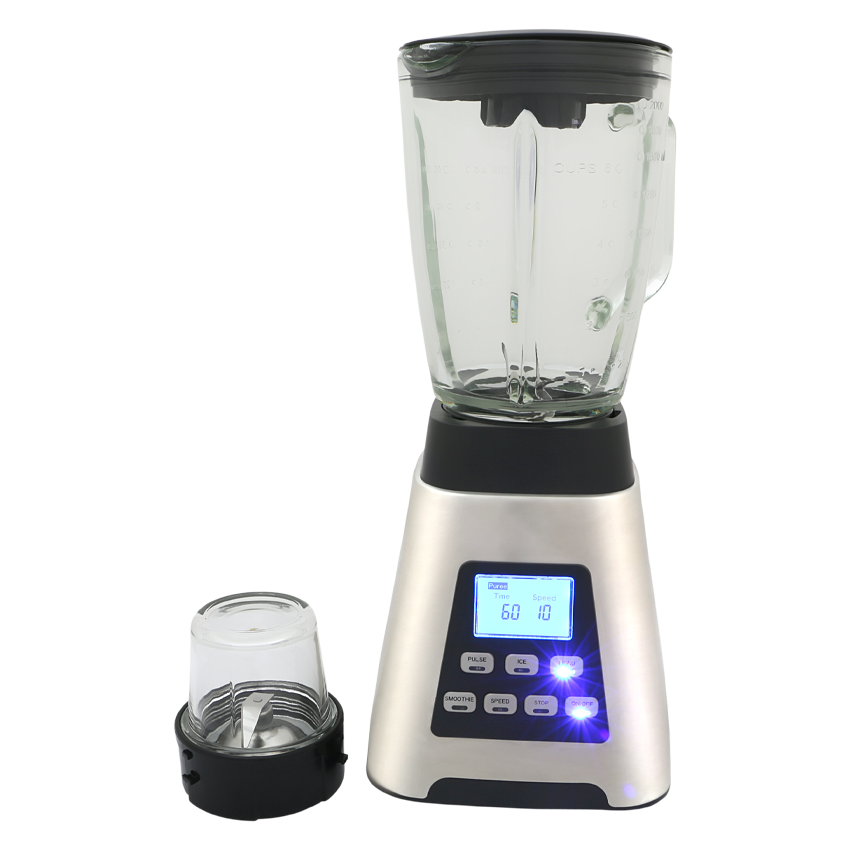 مخلوط کن و آسیاب ناسا الکتریک مدل NS-909 رنگ نقره ای و مشکی