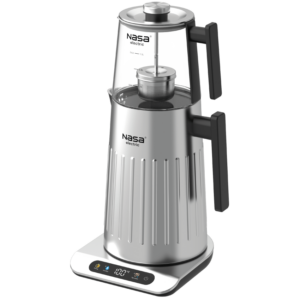 چای ساز ناسا الکتریک مدل NS-518 رنگ مشکی و استیل