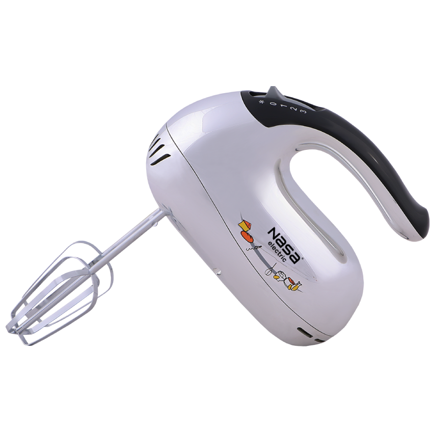 همزن دستی ناسا الکتریک مدل NS-920 رنگ نقره ای و مشکی