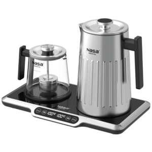 چای ساز ناسا الکتریک مدل NS-520 رنگ مشکی و استیل