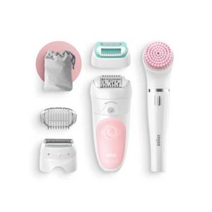 اپیلاتور و برس پاک کننده صورت براون مدل SES 5875