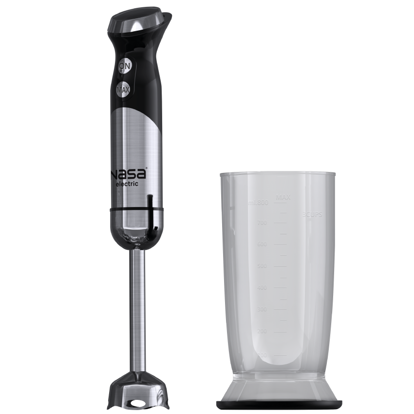 گوشت کوب برقی ناسا الکتریک مدل NS-993 رنگ استیل و مشکی
