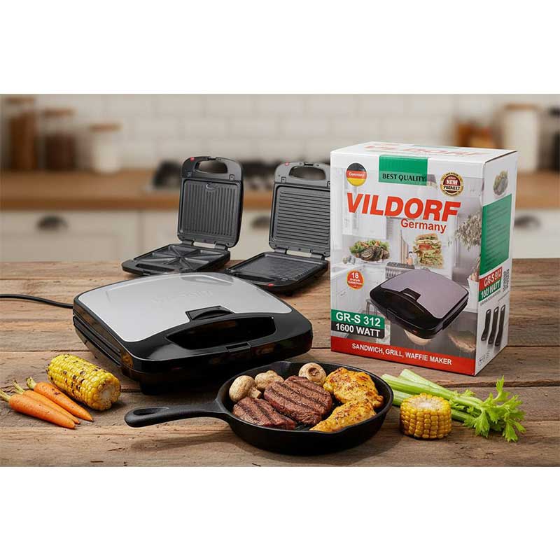 ساندویچ ساز ویلدورف مدل VILDORF GR-S312