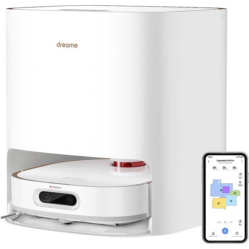 جارو رباتیک شیائومی مدل Dreametech W10 Pro