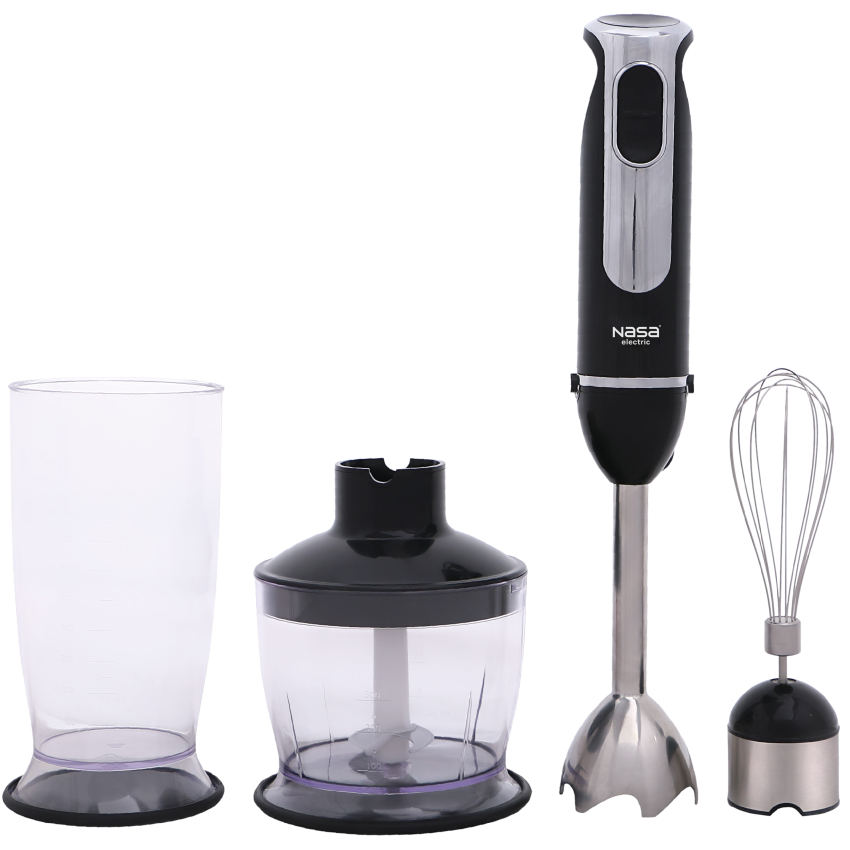 گوشت کوب برقی ناسا الکتریک مدل NS-902A رنگ مشکی و نقره ای