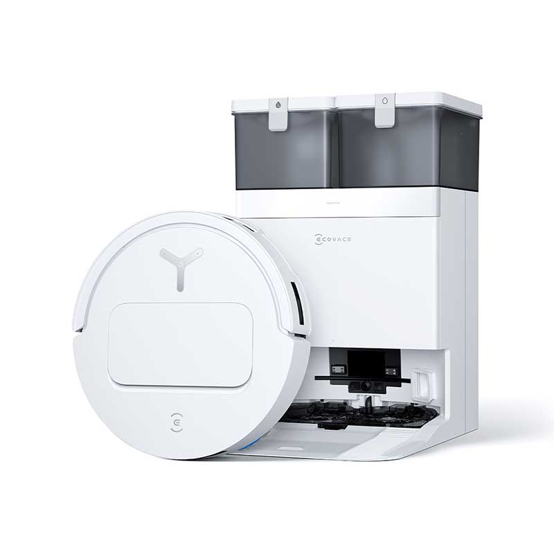 جاروبرقی رباتیک اکووکس مدل ECOVACS DEEBOT T50 PRO OMNI رنگ سفید