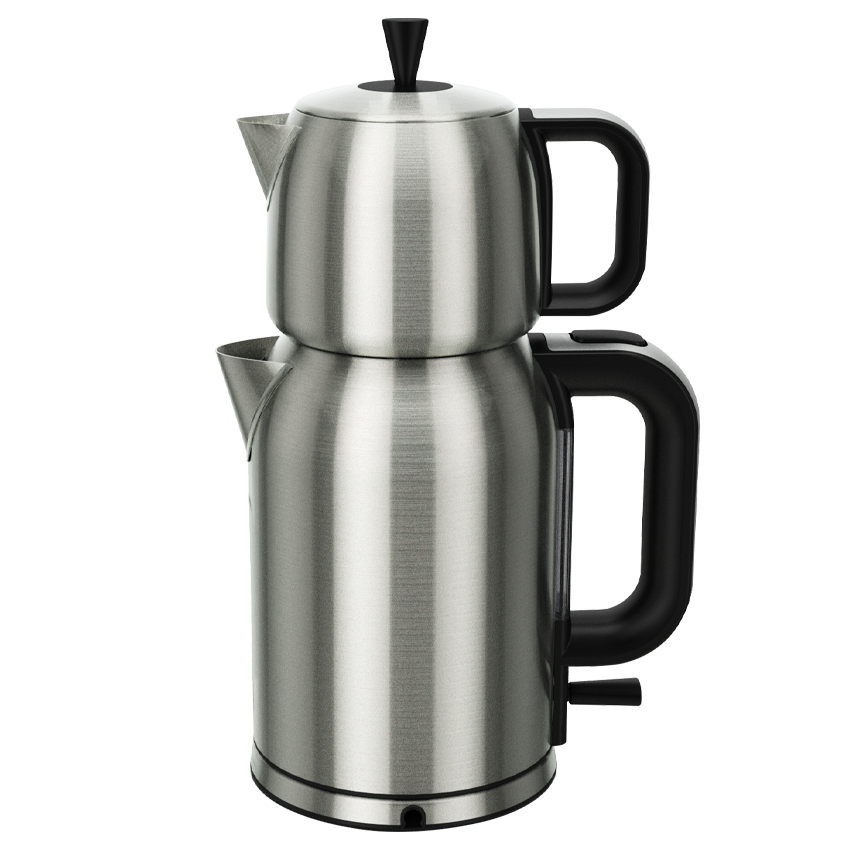 چای ساز ناسا الکتریک مدل NS-506 رنگ نقره ای