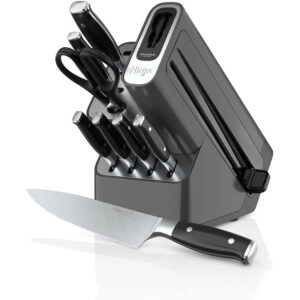 سرویس چاقو 9 پارچه نینجا مدل K32008 رنگ نقره ای